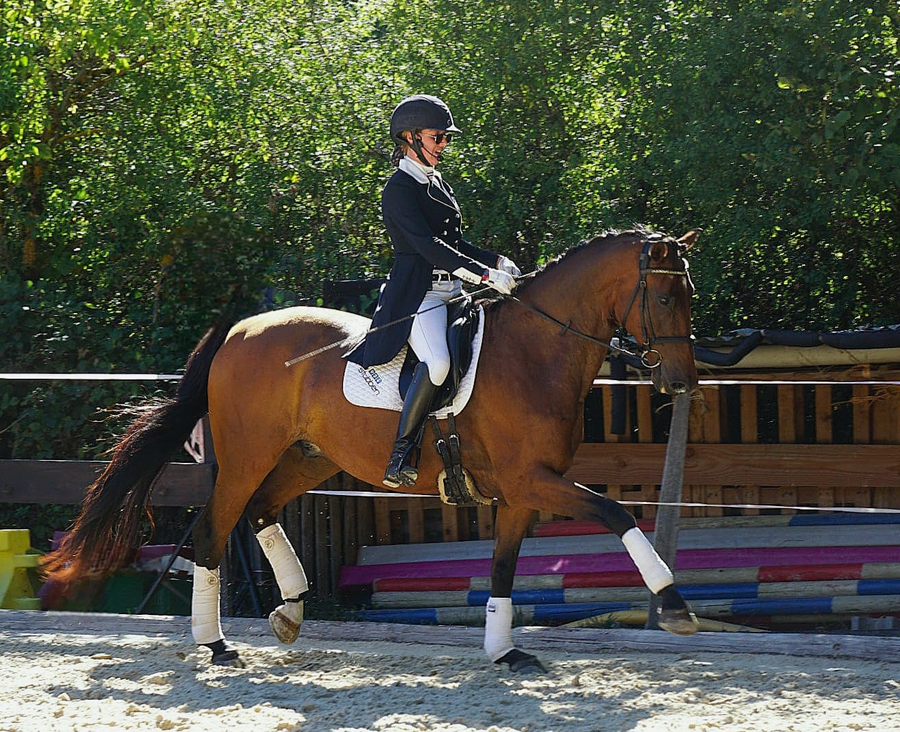 Séverine en compétition